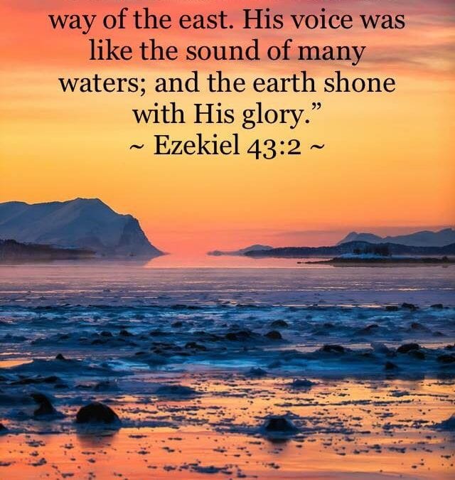 THE WHOLE EARTH SHALL SHINE WITH HIS GLORY
